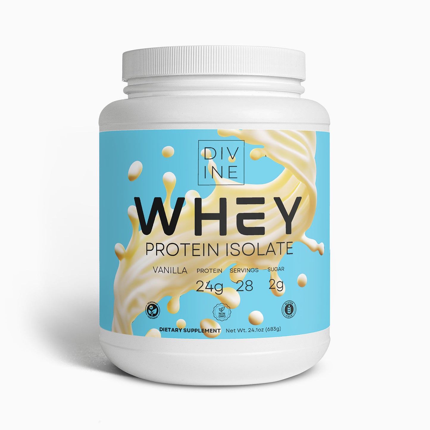 100% Pure Whey Protein Isolate