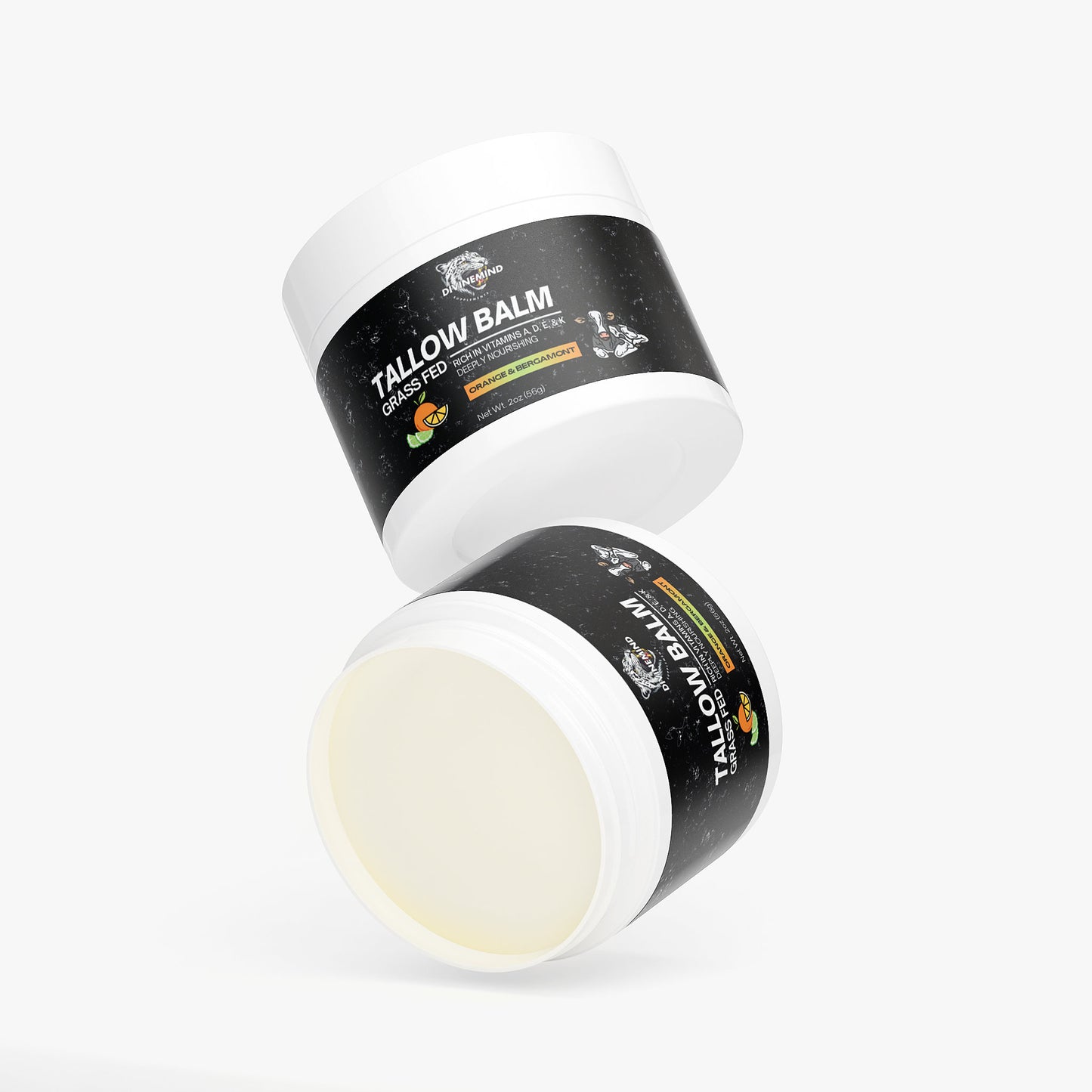 Grass-Fed Tallow Balm – Orange & Bergamot