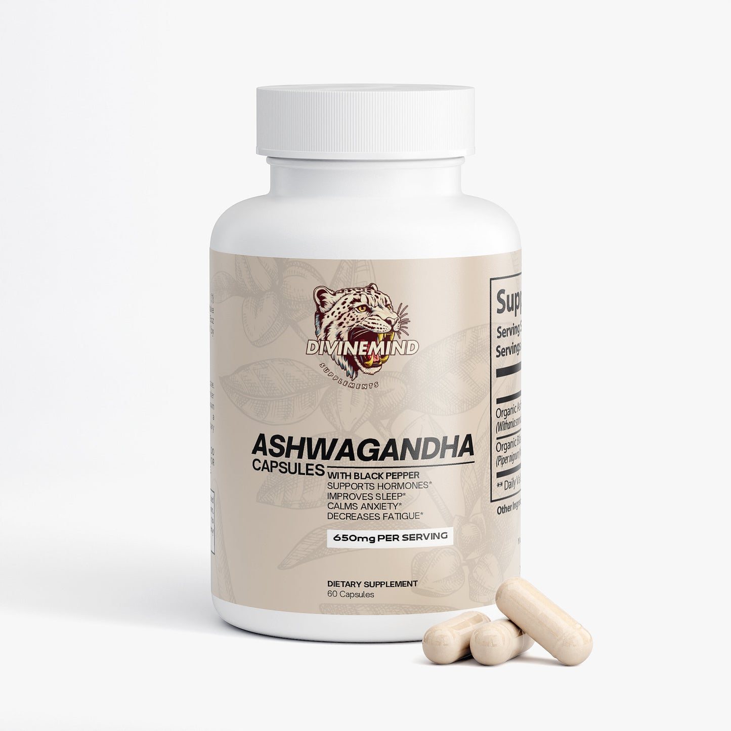 Ashwagandha with Black Pepper