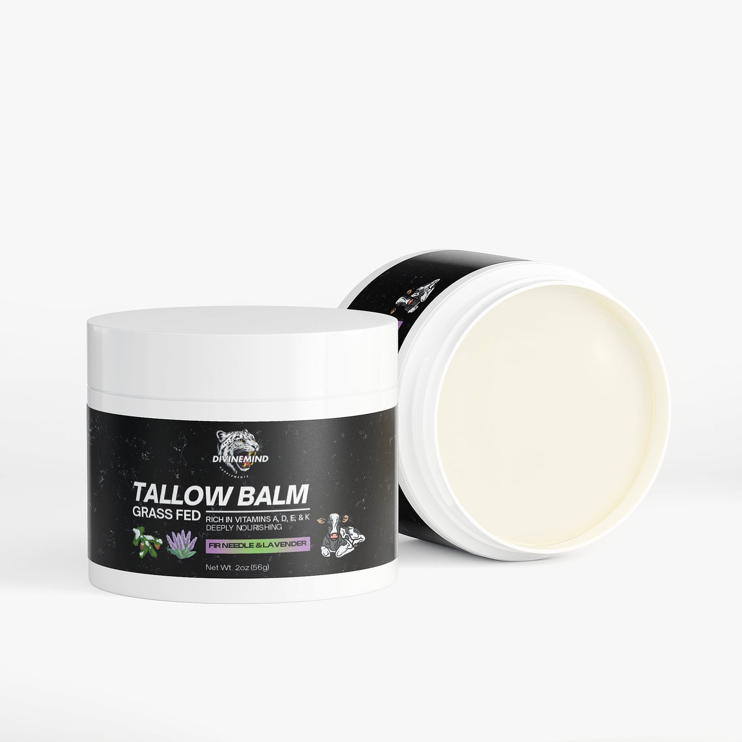 Grass-Fed Tallow Balm – Fir Needle & Lavender