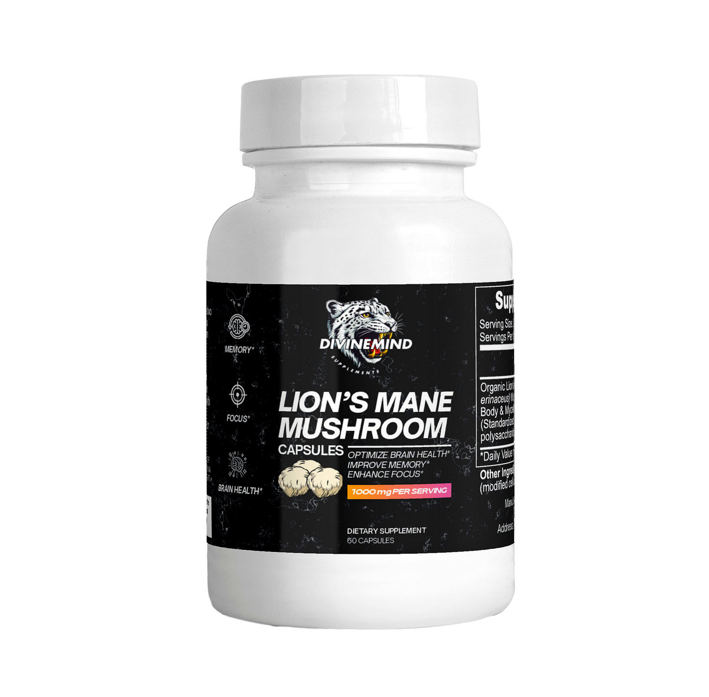 Lion’s Mane Mushroom Capsules