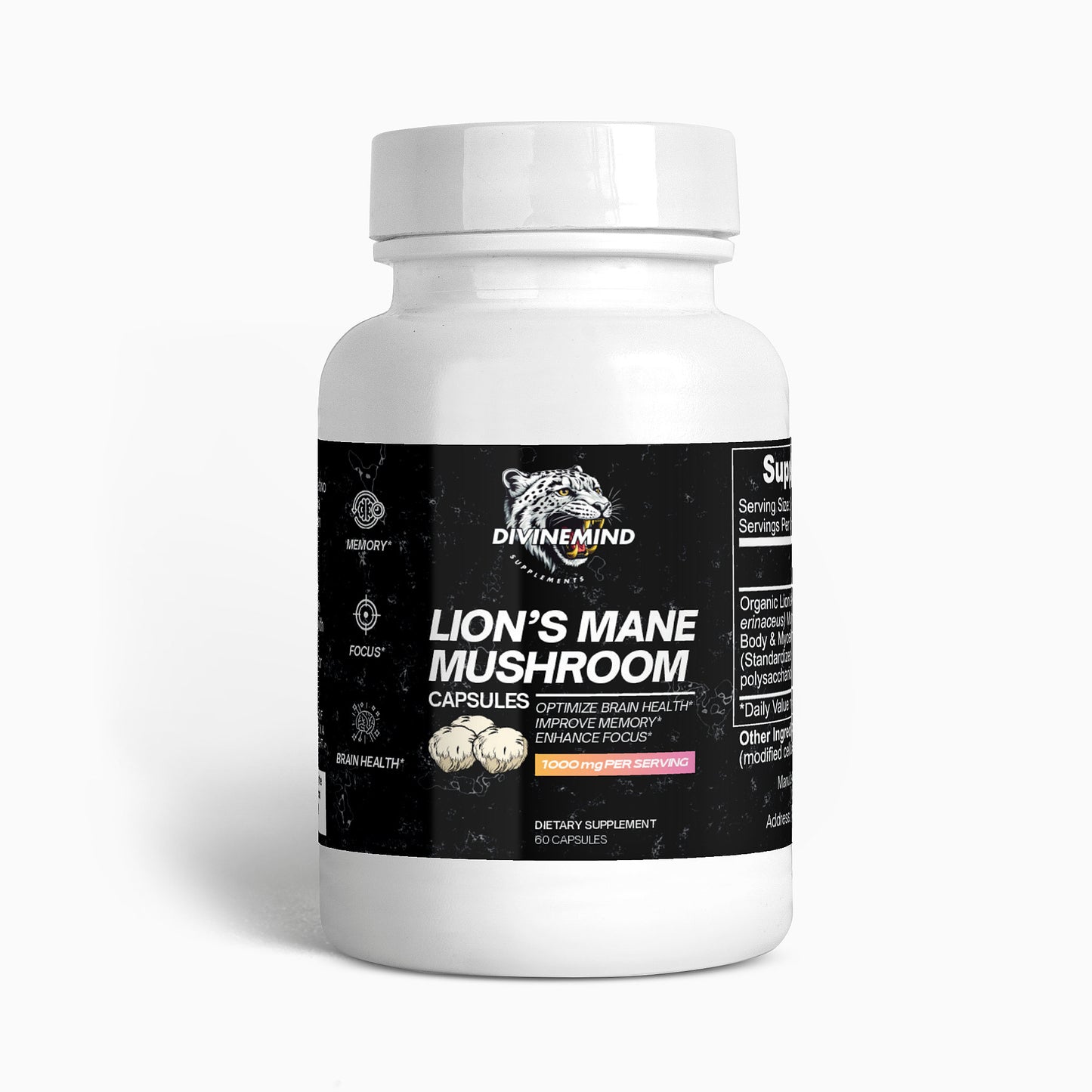 Lion’s Mane Mushroom Capsules