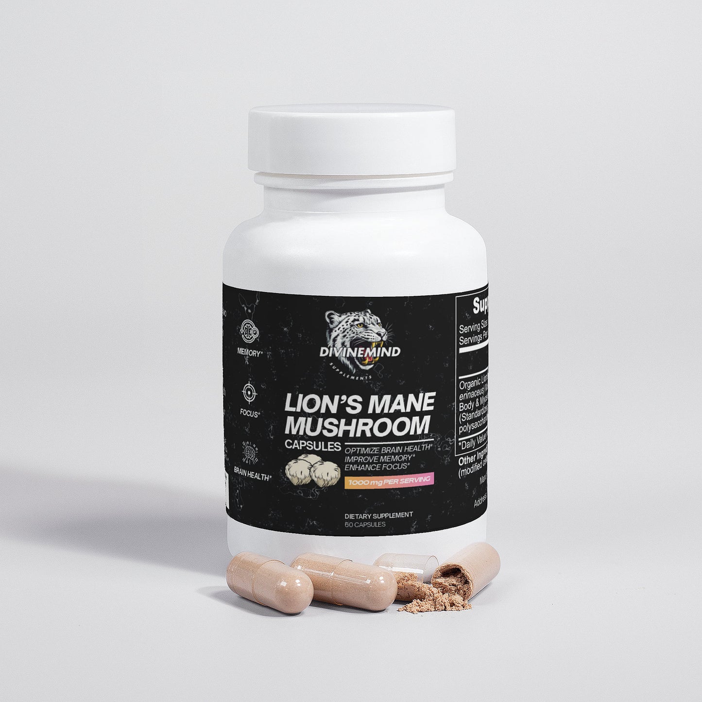 Lion’s Mane Mushroom Capsules