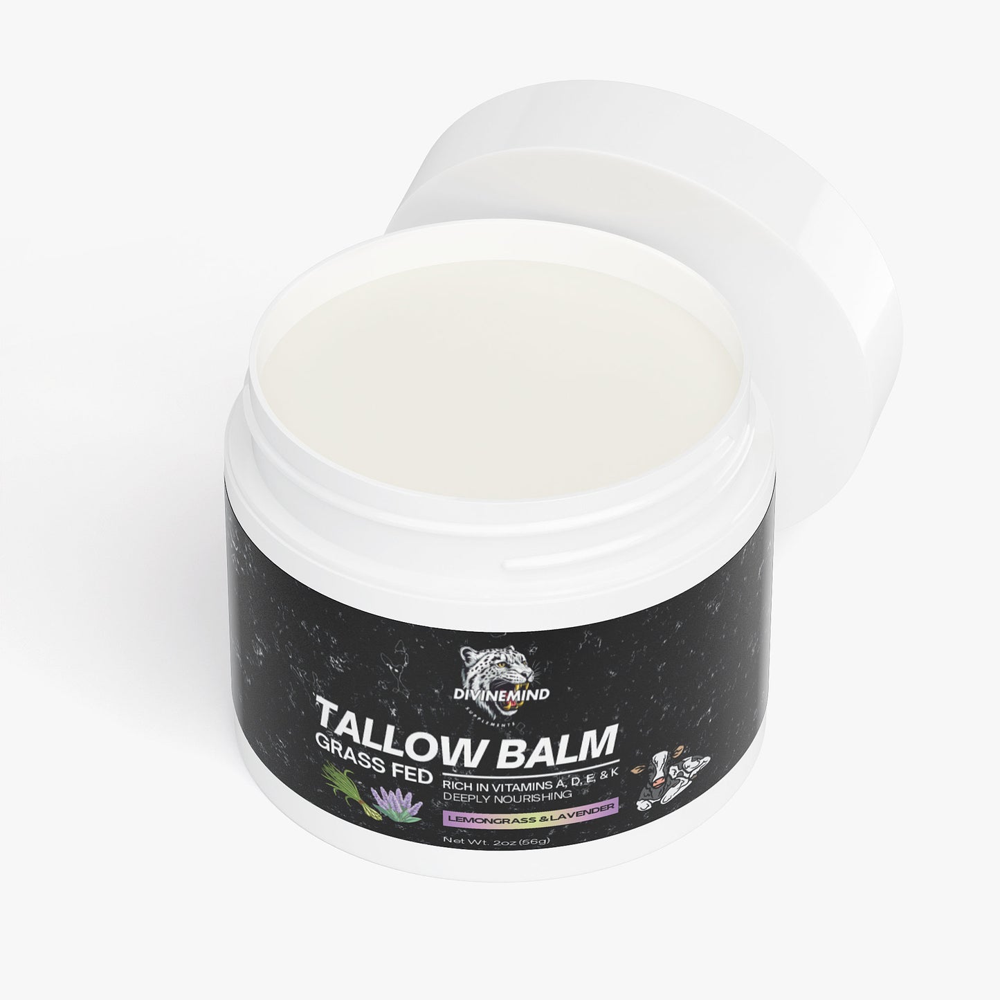 Grass-Fed Tallow Balm - Lemongrass & Lavender
